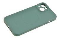 Etui Mercury Goospery MagSafe Silicone do Apple iPhone 14 zielony