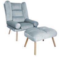 FOTEL TOKIO ROZKŁADANY Z PODNÓŻKIEM N. DĄB BL06