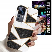 ETUI CASE DO XIAOMI 12T / 12T PRO - MARMUREK GEOMETRIA WZORY DLA KOBIET