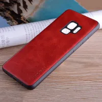Etui AIORIA Vintage LEATHER do Samsung Galaxy S9 czerwony