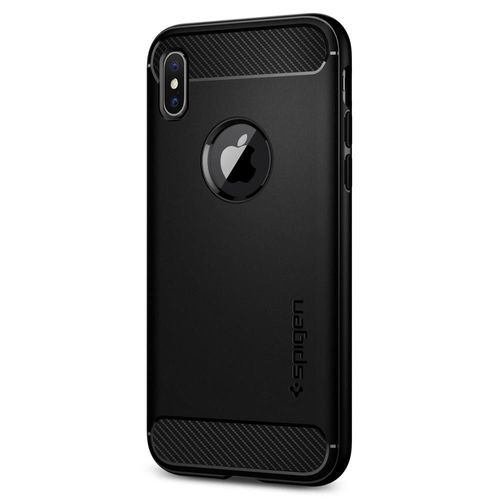 ETUI SPIGEN RUGGED ARMOR IPHONE X/10 BLACK na Arena.pl
