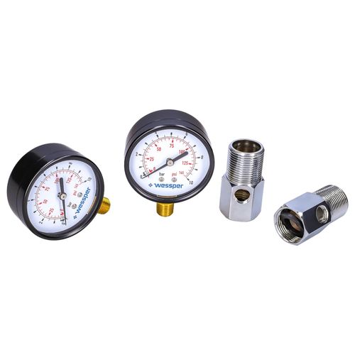Wessper 2x Manometr i 2x adapter do filtrów wody 3/4" na Arena.pl