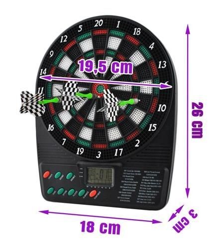 Dart - tarcza elektroniczna + rzutki basic D4682 na Arena.pl