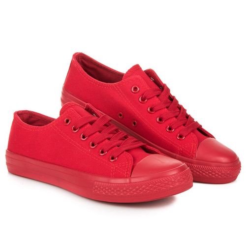 CZERWONE TRAMPKI Rozmiar - 41 na Arena.pl