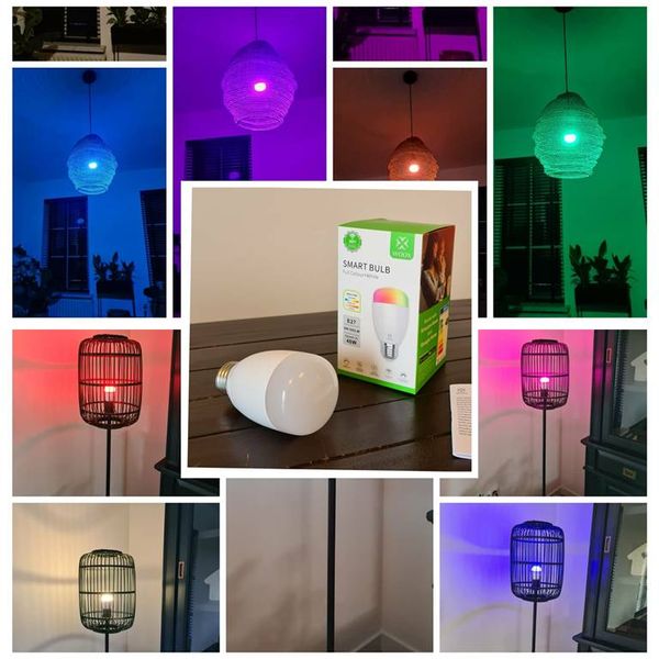 Smart Żarówka WiFi LED 6W E27 Diamond Woox R5085 zdjęcie 7