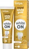TOŁPA WHITE ON ROYAL WHITE GOLDPASTA DO ZĘBÓW WYBIELAJĄCA I WZMACNIAJĄCA