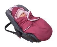 ŚPIWOREK OTULACZ FOTELIK WÓZEK MYSZKA ORTALION MINKY RÓŻ