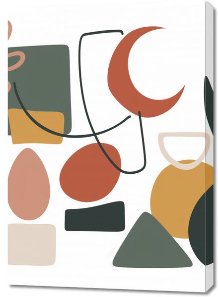 Obraz 70x100cm Formy Wyzwolone zdjęcie 1