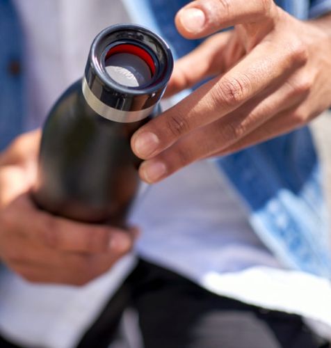 Butelka termiczna czarny TEFAL BLUDROP 700ml na Arena.pl