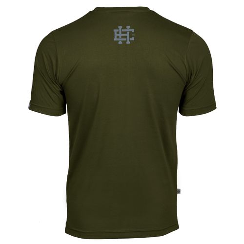 T-shirt BASIC CLASSIC Rozmiar - M, Kolor - KHAKI na Arena.pl