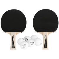 rakietki do tenisa stołowego butterfly ovtcharov z piłeczkami zestaw 3w1