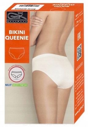3xFIGI GATTA BIKINI QUEENIE BIAŁE CZARNE NATURAL S na Arena.pl