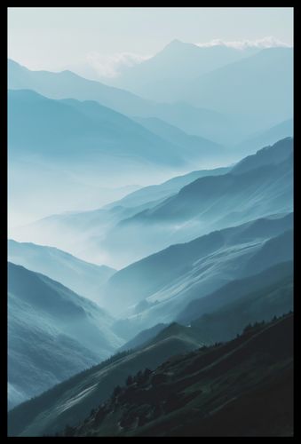 Plakat 40x60cm Między Chmurami na Arena.pl