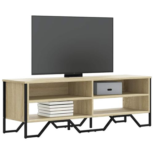 Szafka pod TV, dąb sonoma, 122x34x41 cm materiał drewnopochodny na Arena.pl