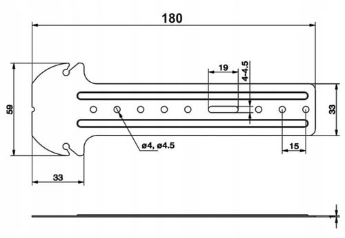 WIESZAK KOTWOWY 180mm GRZYBKOWY GRZYBEK WIESZAK DO PODDASZY SUFITU CD60 na Arena.pl