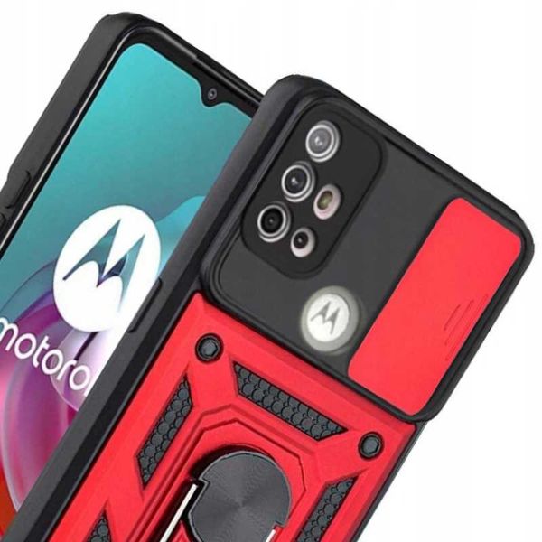 Spacecase Camring Moto G10/G30 Red zdjęcie 2