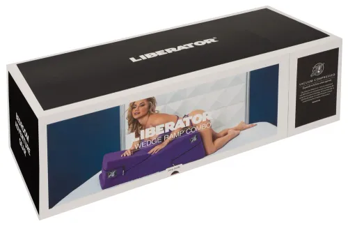 liberator zestaw poduszek klin i rampa fioletowe - anatomiczny design na Arena.pl