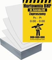 Ulotki A4 reklamowe firmowe 5000szt projekt w cenie HURTOWNIA BHP
