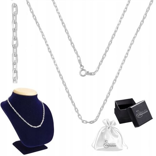 Łańcuszek srebrny pr. 925 Splot Ankier do Zawieszek | 70 cm x 2,0 mm na Arena.pl