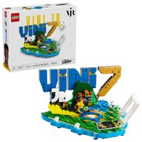 LEGO Vini Jr. Piłkarskie Momenty 43027 Figurka Kolekcjonerska Brazil