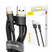 BASEUS SZYBKI KABEL USB LIGHTNING 1M DO ŁADOWANIA IPHONE QC3.0 DO ŁADOWARKI