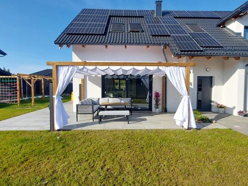 ROLETA RZYMSKA PRZECIWSŁONECZNA WODOSZCZELNA ROZSUWANA ZWIJANA BIAŁA 3X5 na Arena.pl