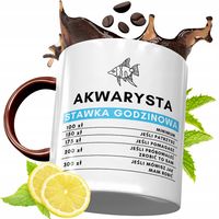 Kubek Bordowy Dla Akwarysty Na Urodziny Prezent Z Nadrukiem Ze Zdjęciem