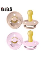 BIBS : 2-PACK S BLUSH & BABY PINK Smoczek