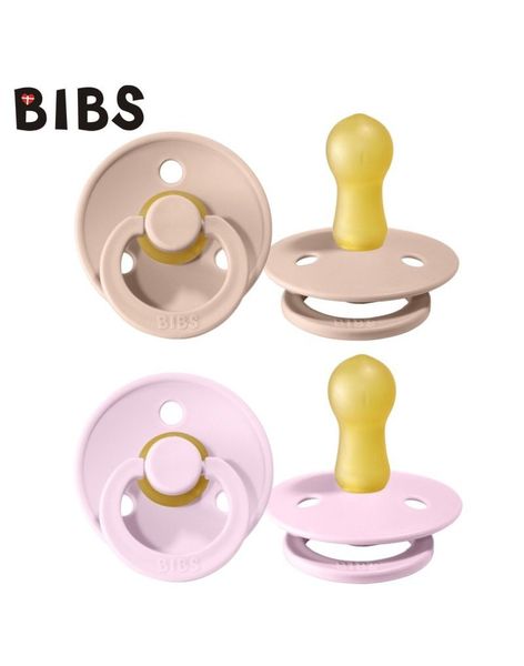 BIBS : 2-PACK S BLUSH & BABY PINK Smoczek zdjęcie 1
