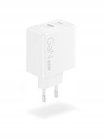 Ładowarka Adapter Lenovo USB-C 65W GaN z Podwójnym Gniazdem WH-EU + kabel