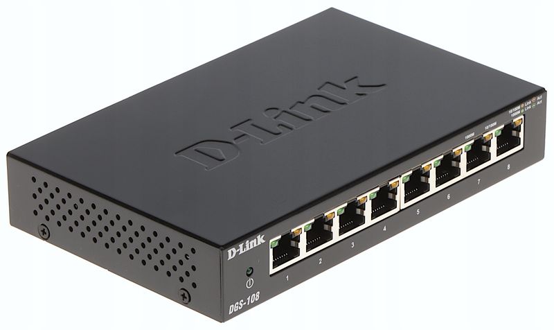 SWITCH DGS-108/E 8-PORTOWY D-Link zdjęcie 12