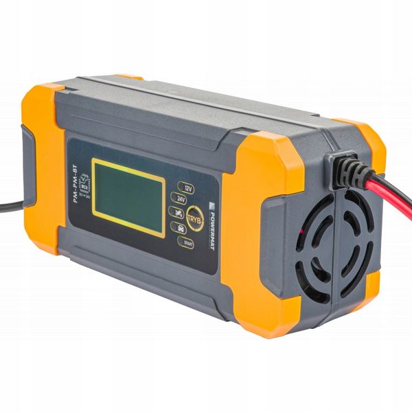 Prostownik mikroprocesorowy akumulatorowy 12V 24V 8A AUTOMATYCZNE ładowanie zdjęcie 8