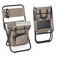 Taboret Składany Krzesło Wędkarskie Turystyczne Kempingowe Rozkładane Torba