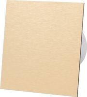 panel do wentylatora drim plexi aluminium szczotkowane złoto - rx 01-169