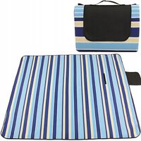 KOC PIKNIKOWY PLAŻOWY MATA Z IZOLACJĄ TURYSTYCZNY WODOODPORNY 200x200cm WZ4