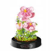 Klocki KWIATKI w SZKLE LAS SŁOIKU MAKROKLIMAT DEKORACJA PREZENT HIBISKUS