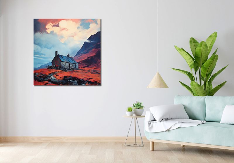 Obraz 90x90cm Ostatni Bastion zdjęcie 2