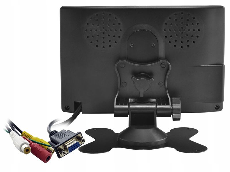 Monitor samochodowy 7'' VGA AV 12V zdjęcie 3