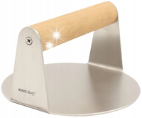 Praska dociskowa ze stali niedz do burgerów śr. 14cm KINGHoff KH-1878