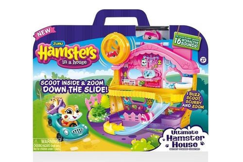 HAMSTERS Domek + interaktywny chomik na Arena.pl