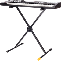 Stabilny statyw pod keyboard pianino Hercules KS110B z systemem EZ-LOK