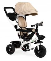 Rower trójkołowy Ecotoys 2123 beżowy