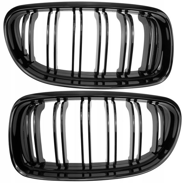 Nerki grill atrapa Czarny połysk do BMW E90 E91lifting 2008-2013 zdjęcie 8