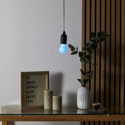Lampa wisząca żarówka multikolor czarna na Arena.pl