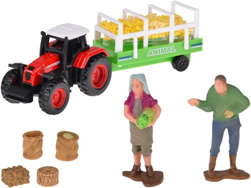ZABAWKOWY ZESTAW Z AKCESORIAMI ZWIERZĘTA  Z STODOŁĄ na Arena.pl