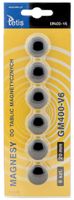 MAGNESY 20MM 6SZT GM400-V6 TETIS CZARNE
