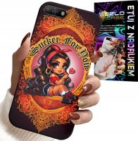 ETUI DO HUAWEI Y6 2018 - SUCKER FOR YOU MODNE LALKA CASE + SZKŁO