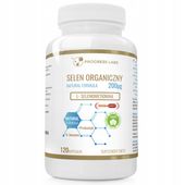 SELEN ORGANICZNY 200mcg L- Selenometionina 120kaps