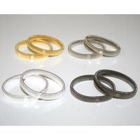 bransoletka 12szt. metalowa | R5393