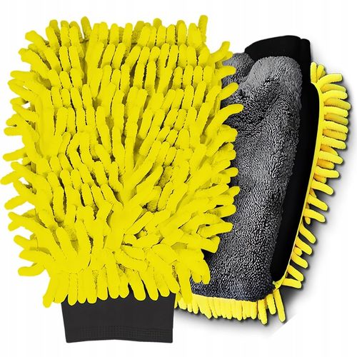 Zestaw Do Mycia Czyszczenia Osuszania Ręcznik Rękawica Szczotka Felg Auta na Arena.pl